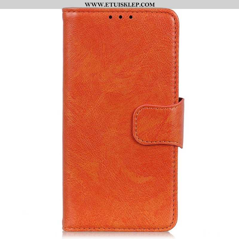 Etui Folio do Samsung Galaxy M23 5G Dwoina Skóry Nappa